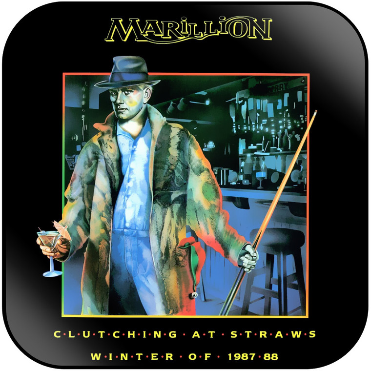 Marillion Clutching At Straws-3 Album Cover Sticker