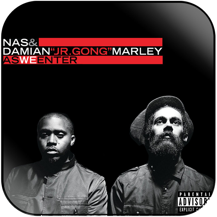 Damian Marley As We Enter Album Cover Sticker