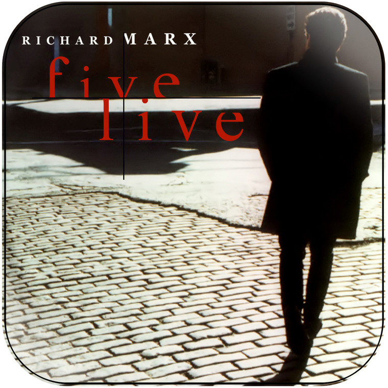 Richard Marx Five Live Album Cover Sticker