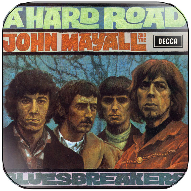 John Mayall and The Bluesbreakers A Hard Road Album Cover Sticker