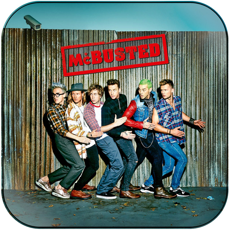 McBusted Mcbusted Album Cover Sticker