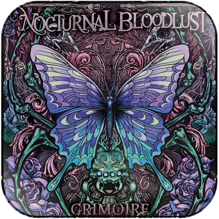 NOCTURNAL BLOODLUST Grimoire Album Cover Sticker