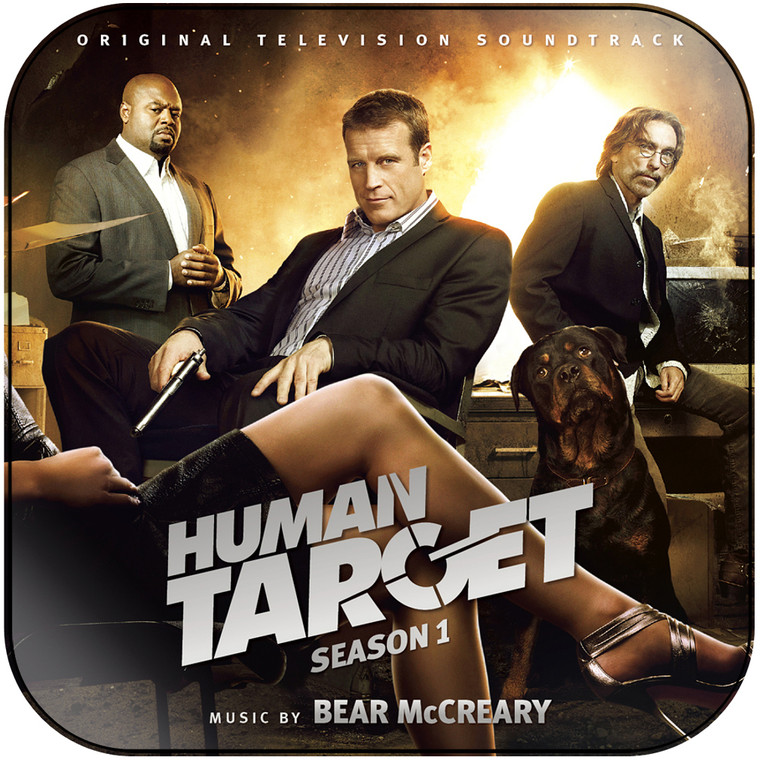 Bear McCreary Human Target Season 1 Album Cover Sticker