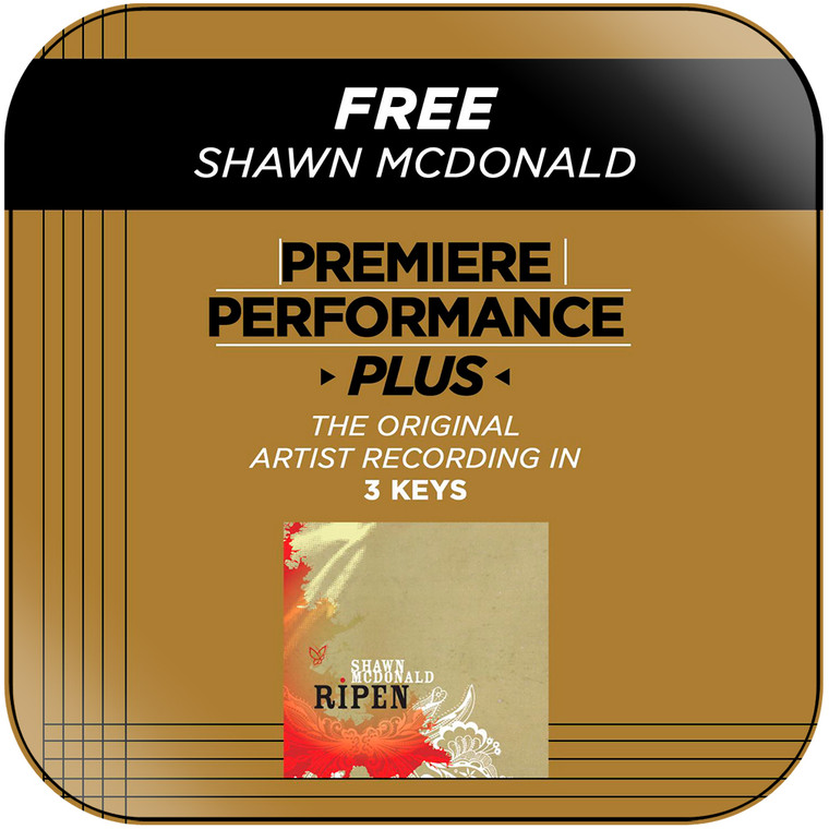 Shawn McDonald Premiere Performance Plus Free Album Cover Sticker