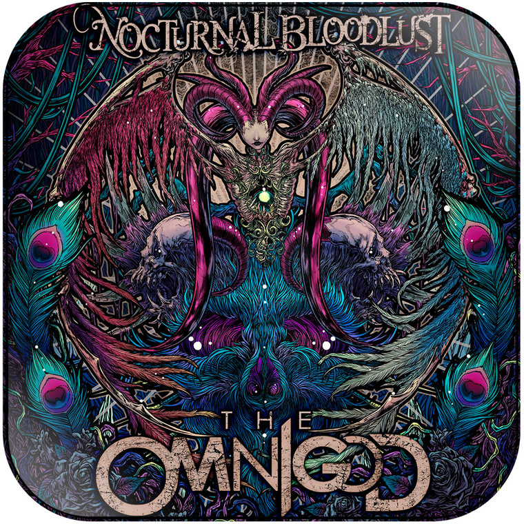 NOCTURNAL BLOODLUST The Omnigod Album Cover Sticker