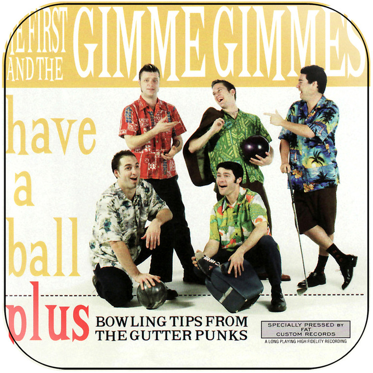 Me First and the Gimme Gimmes Have A Ball Album Cover Sticker