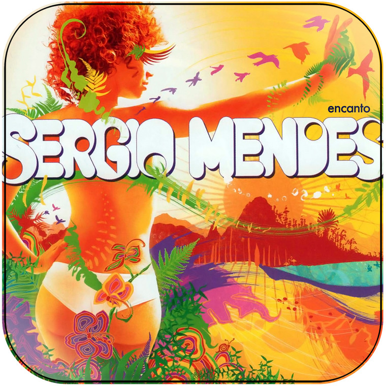 Sergio Mendes Encanto Album Cover Sticker
