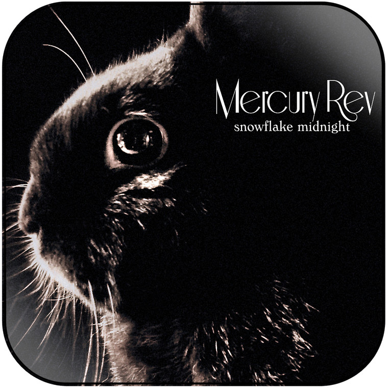 Mercury Rev Snowflake Midnight Album Cover Sticker