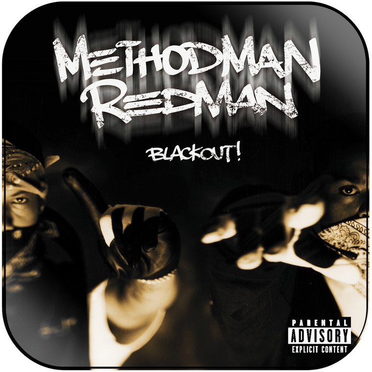 Method Man Blackout Album Cover Sticker