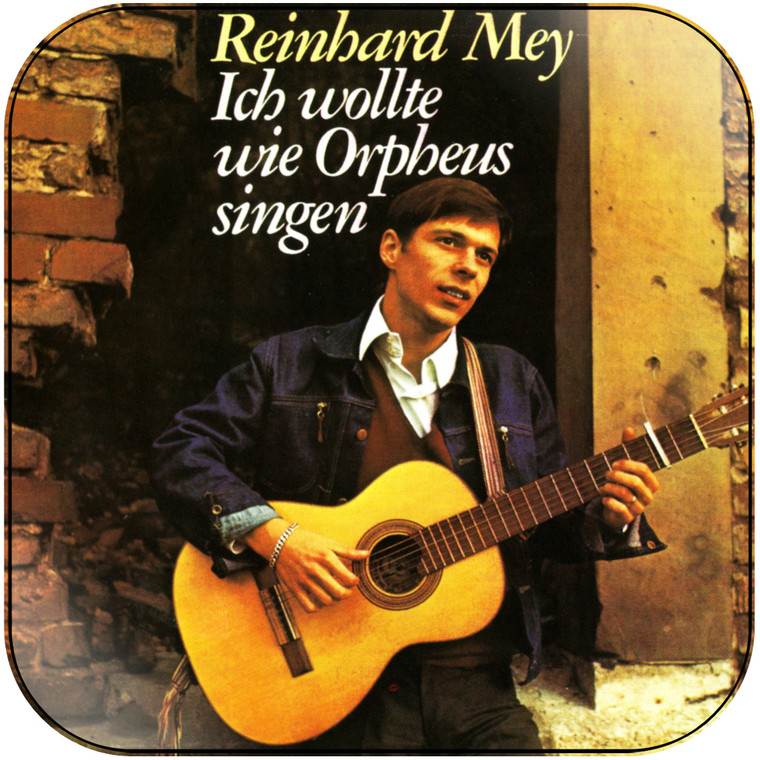 Reinhard Mey Ich Wollte Wie Orpheus Singen Album Cover Sticker