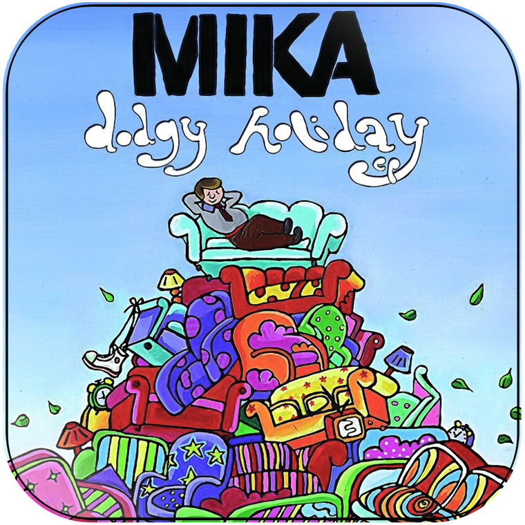 Mika Dodgy Holiday Album Cover Sticker