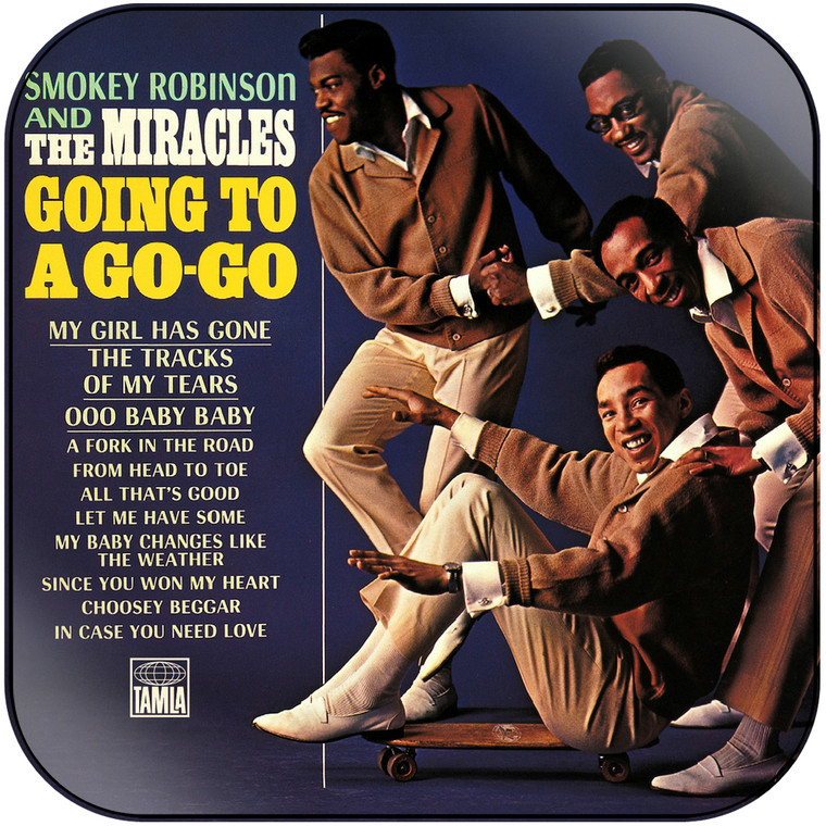 The Miracles Going To A Go Go Album Cover Sticker