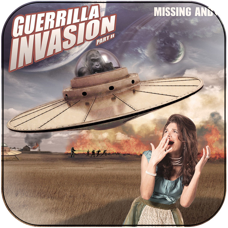 Missing Andy Guerrilla Invasion Pt 2 Album Cover Sticker