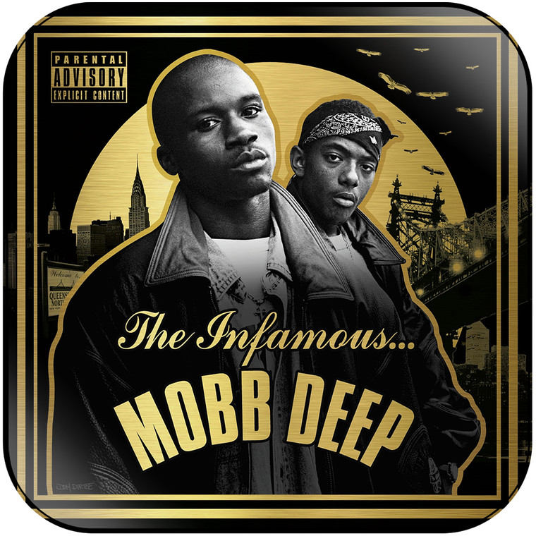 Mobb Deep The Infamous Mobb Deep Album Cover Sticker