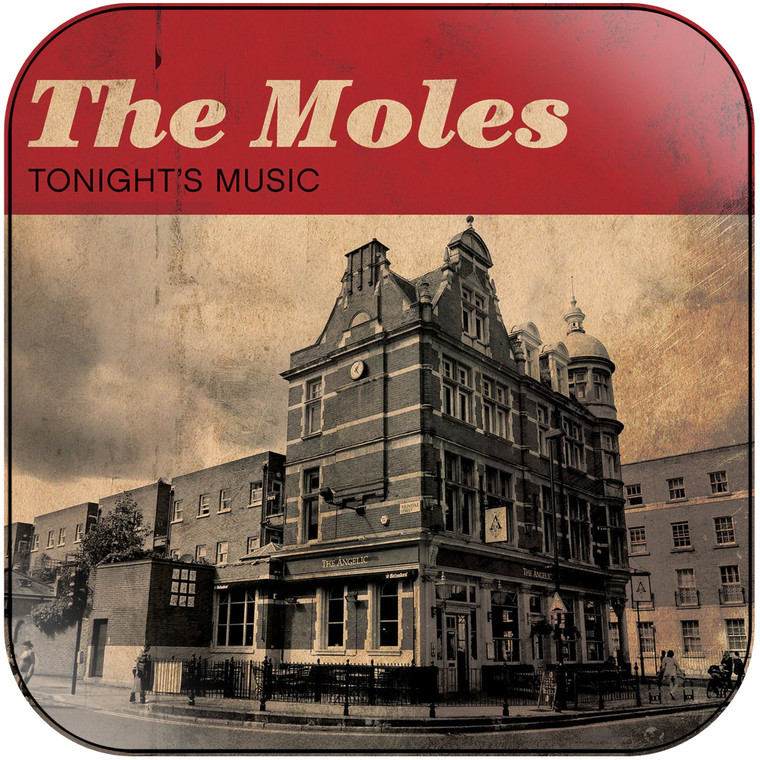 The Moles Tonights Music Album Cover Sticker