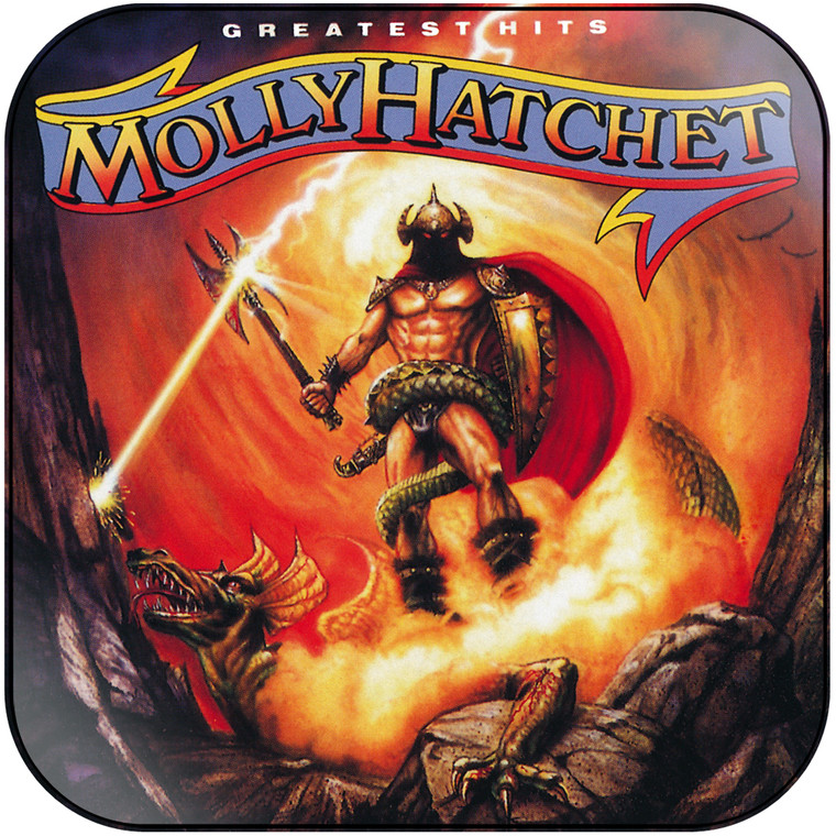 Molly Hatchet Greatest Hits Album Cover Sticker