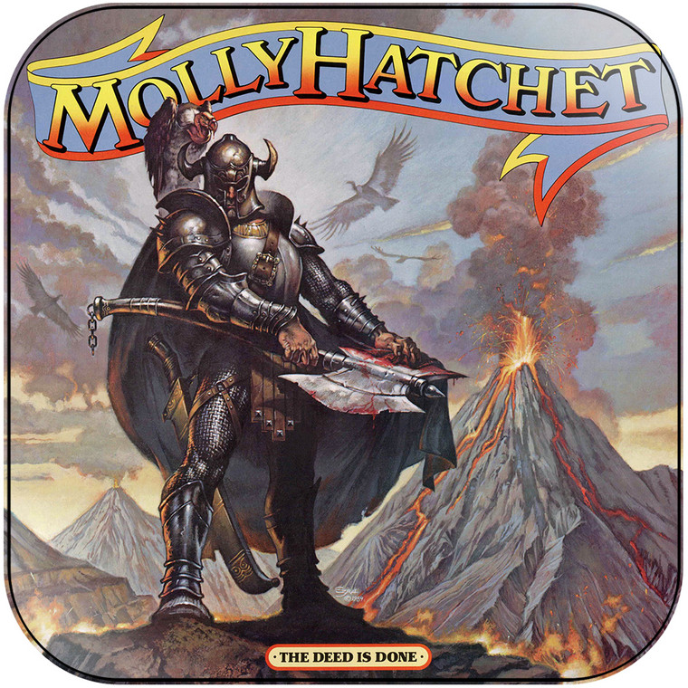 Molly Hatchet The Deed Is Done Album Cover Sticker