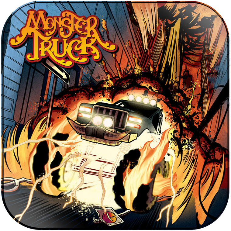 Monster Truck Monster Truck Album Cover Sticker