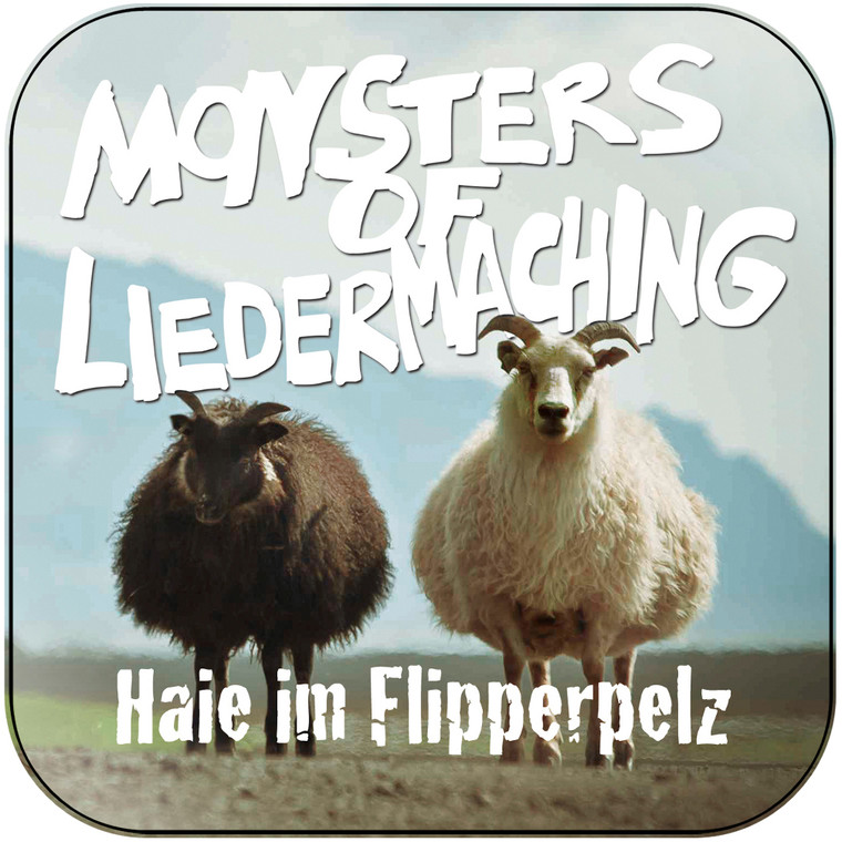 Monsters of Liedermaching Haie Im Flipperpelz Album Cover Sticker