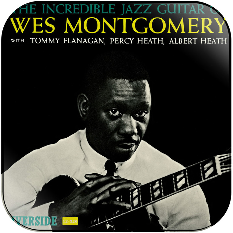 Wes Montgomery The Incredible Jazz Guitar Of Wes Montgomery-1 Album Cover Sticker