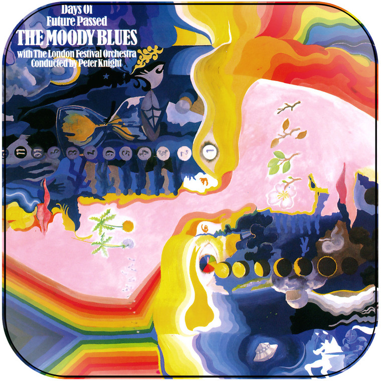 The Moody Blues Days Of Future Passed-2 Album Cover Sticker
