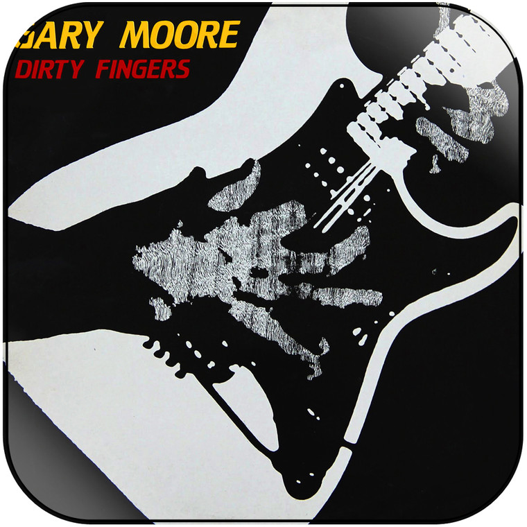 Gary Moore Dirty Fingers-1 Album Cover Sticker