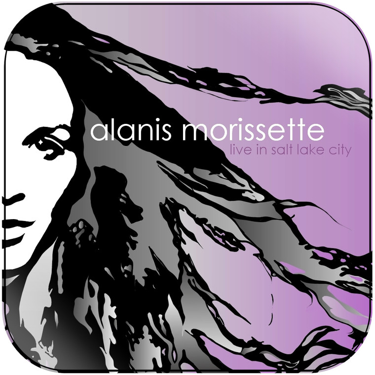 Alanis Morissette Live In Salt Lake City Album Cover Sticker