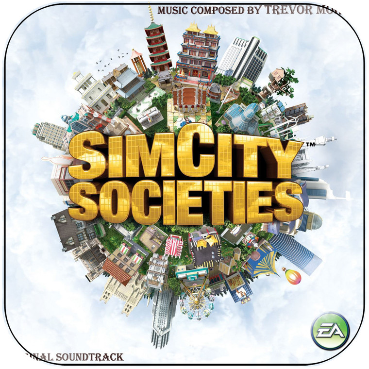 Trevor Morris Simcity Societies Album Cover Sticker
