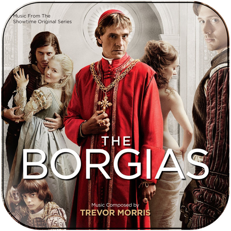 Trevor Morris The Borgias Album Cover Sticker