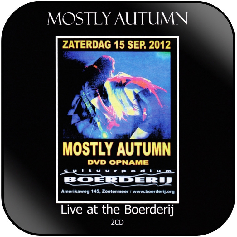 Mostly Autumn Live At The Boerderij Album Cover Sticker