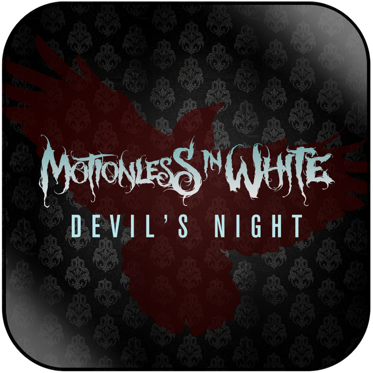 Motionless In White Devils Night Album Cover Sticker