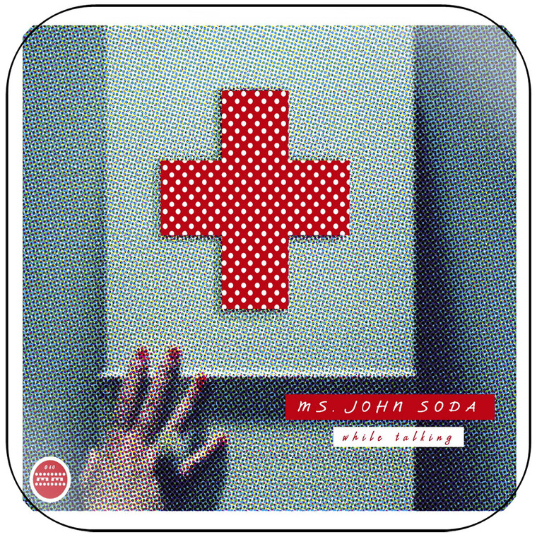 Ms John Soda While Talking Album Cover Sticker