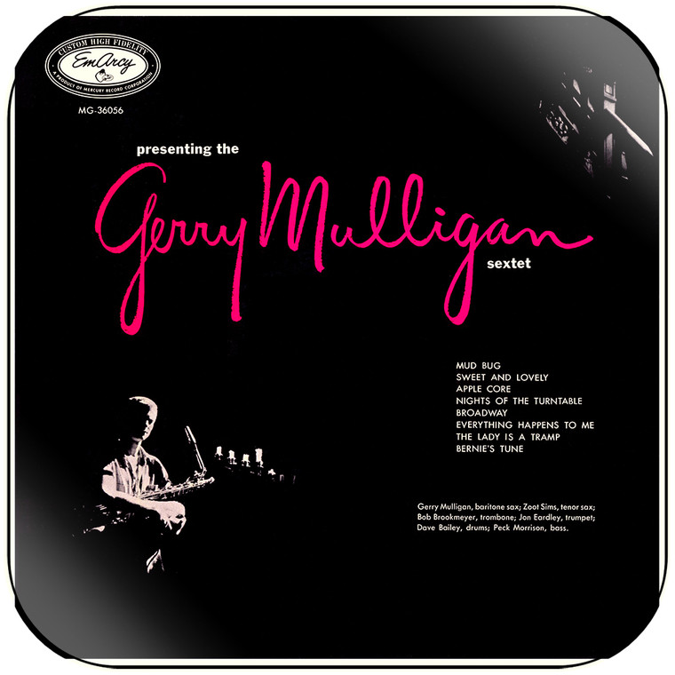 Gerry Mulligan Presenting The Gerry Mulligan Sextet Album Cover Sticker