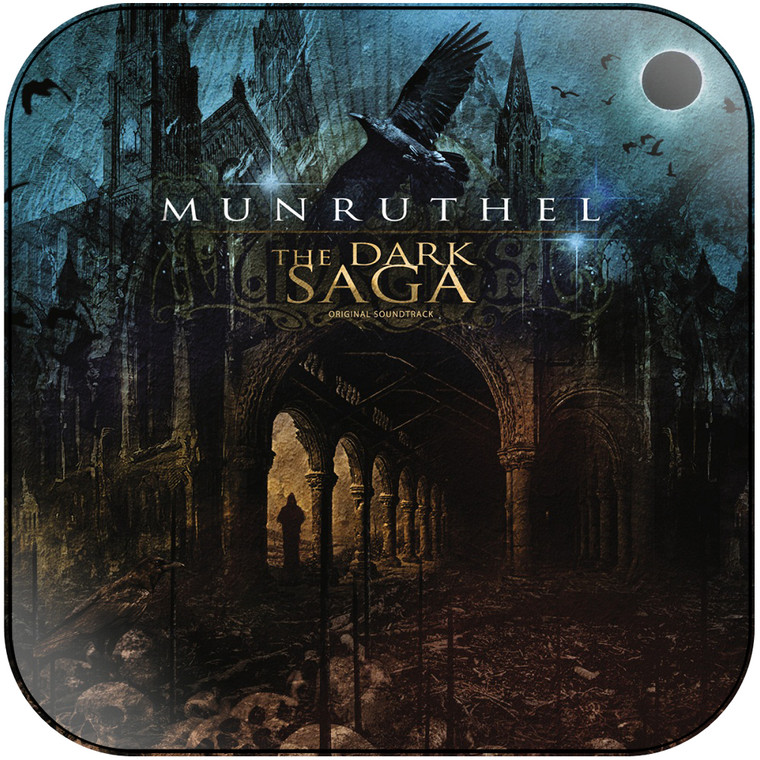 Munruthel The Dark Saga Album Cover Sticker
