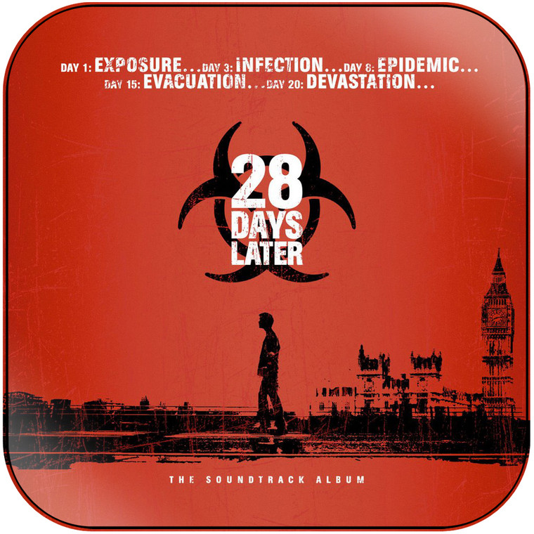 John Murphy 28 Days Later Album Cover Sticker
