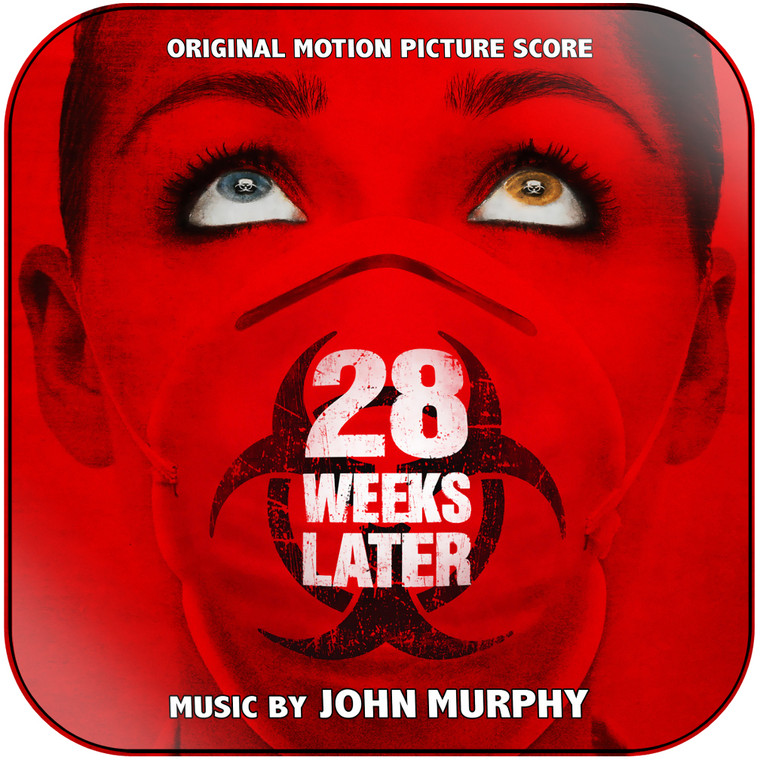 John Murphy 28 Weeks Later Album Cover Sticker