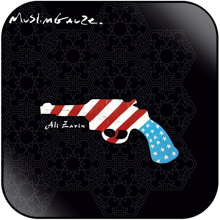 Muslimgauze Ali Zarin Album Cover Sticker