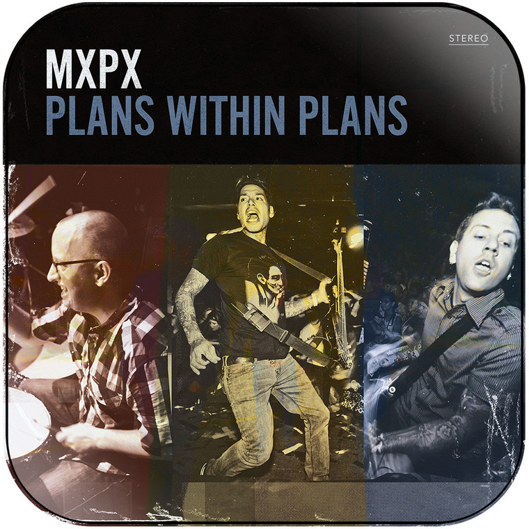 MxPx Plans Within Plans Album Cover Sticker