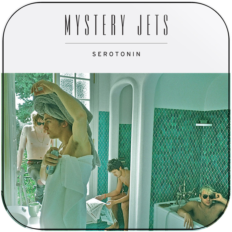 Mystery Jets Serotonin Album Cover Sticker