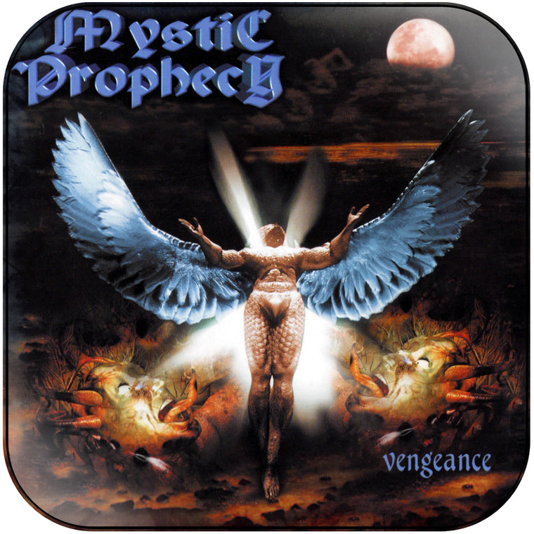 Mystic Prophecy Vengeance Album Cover Sticker