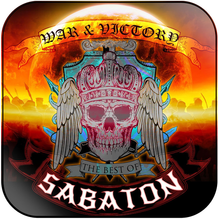 Sabaton War And Victory The Best Of Sabaton Album Cover Sticker