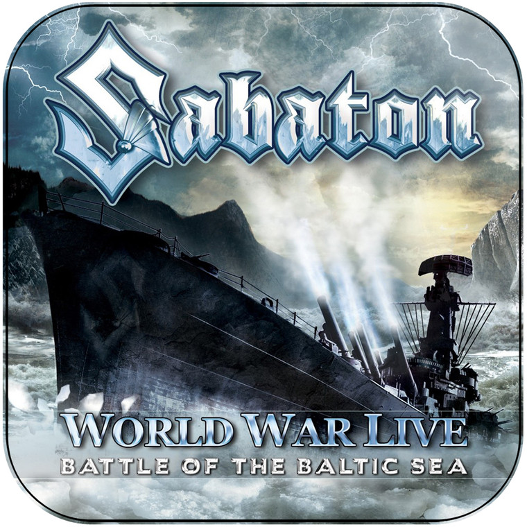 Sabaton World War Live  Battle Of The Baltic Sea Album Cover Sticker