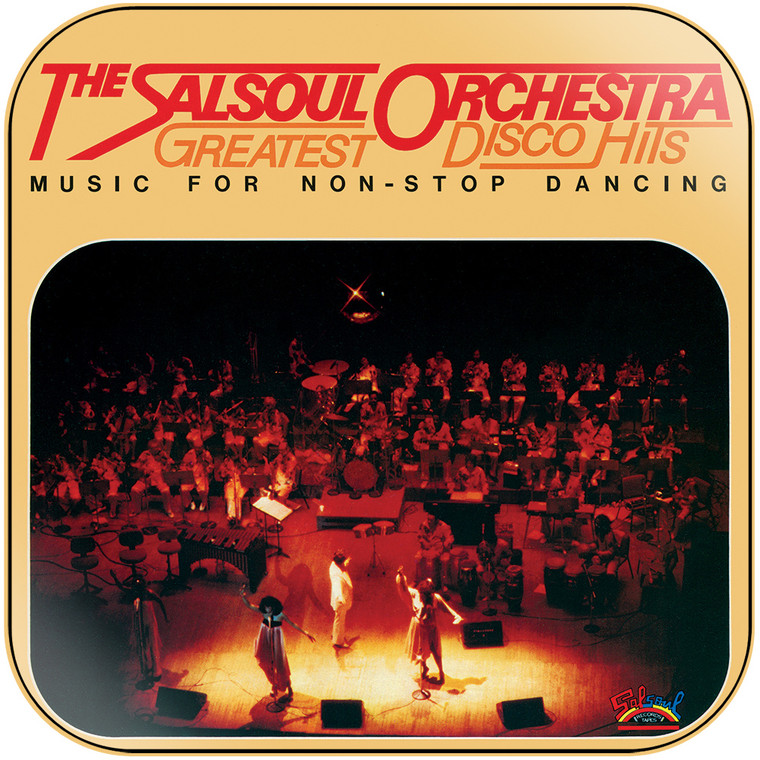 The Salsoul Orchestra Greatest Disco Hits  Music For Non Stop Dancing Album Cover Sticker