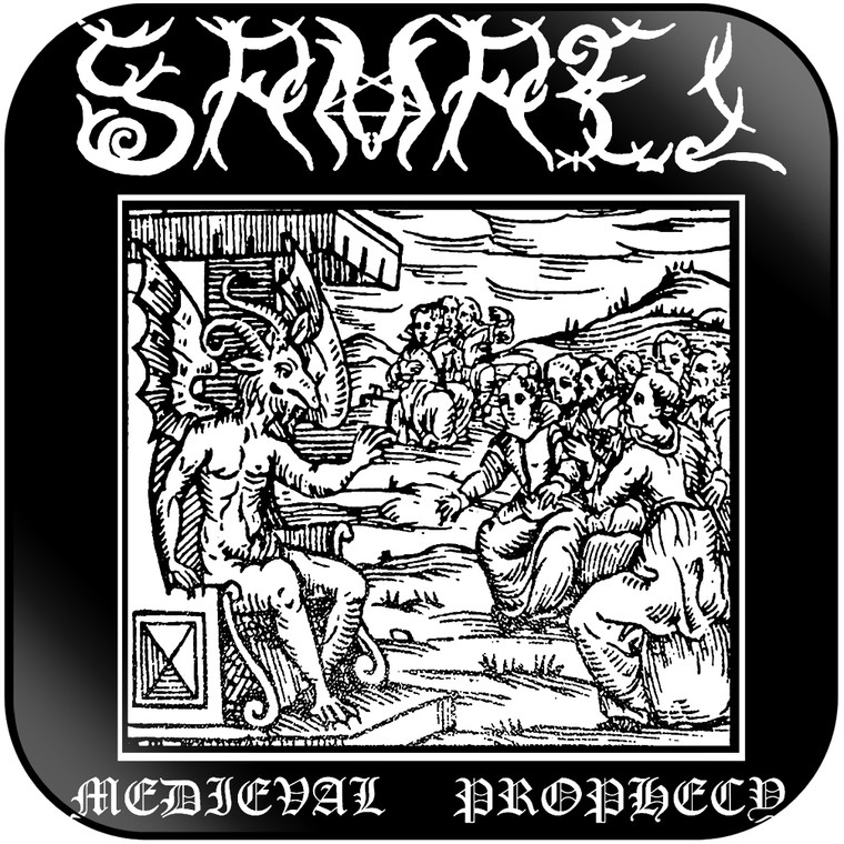 Samael Medieval Prophecy Album Cover Sticker