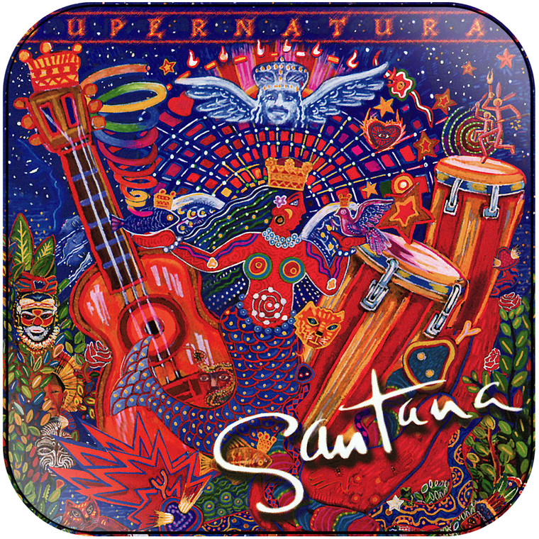 Santana - Supernatural Album Cover Sticker