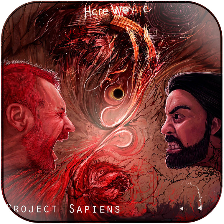 Project Sapiens Here We Are Album Cover Sticker