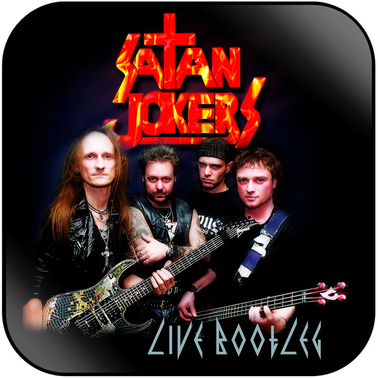 Satan Jokers Live Bootleg Album Cover Sticker