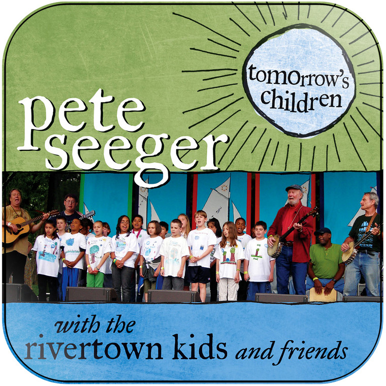 Pete Seeger Tomorrows Children Album Cover Sticker