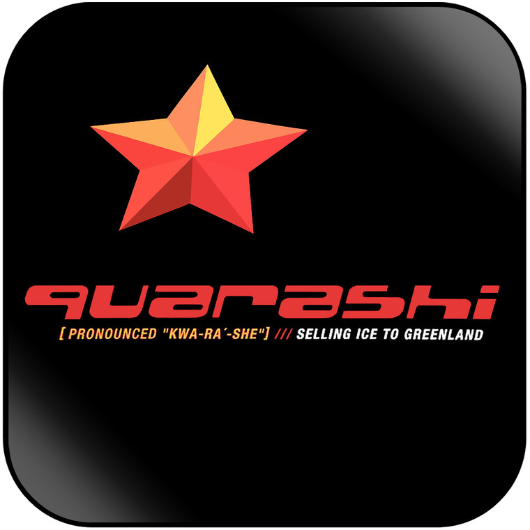 Quarashi Selling Ice To Greenland Album Cover Sticker Album Cover Sticker