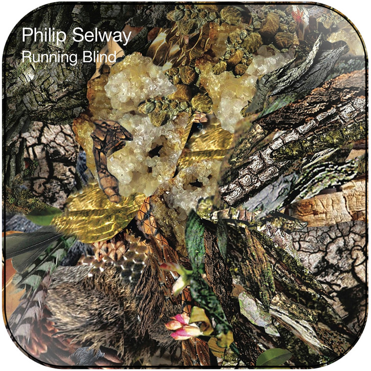 Phil Selway Running Blind Album Cover Sticker